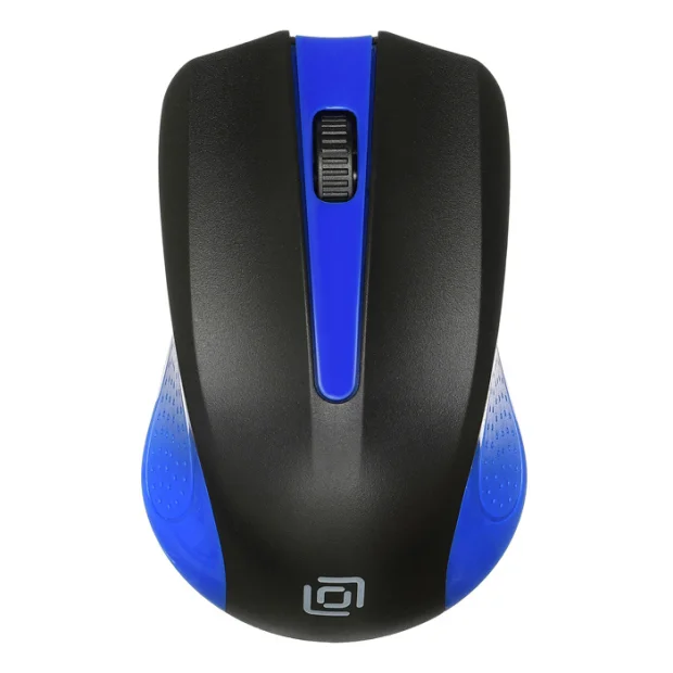 Мышь Oklick 485MW (черный/синий)